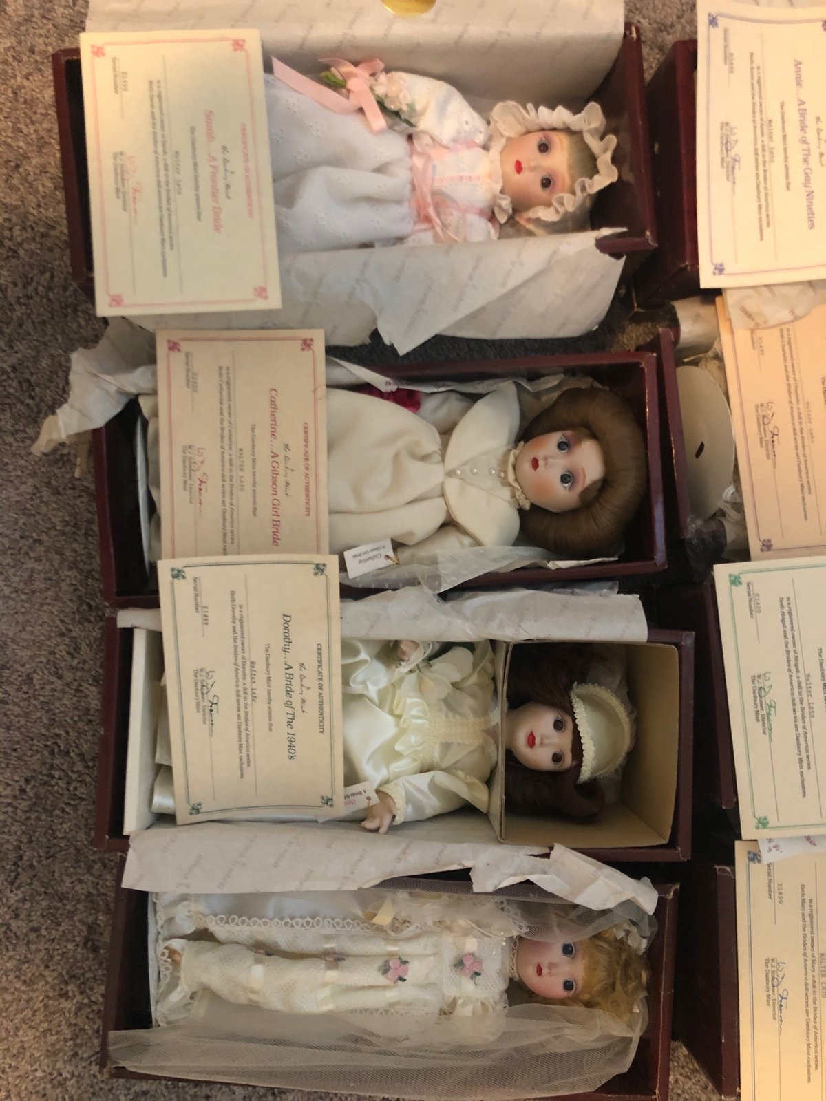 Danbury Mint Brides of America’s
