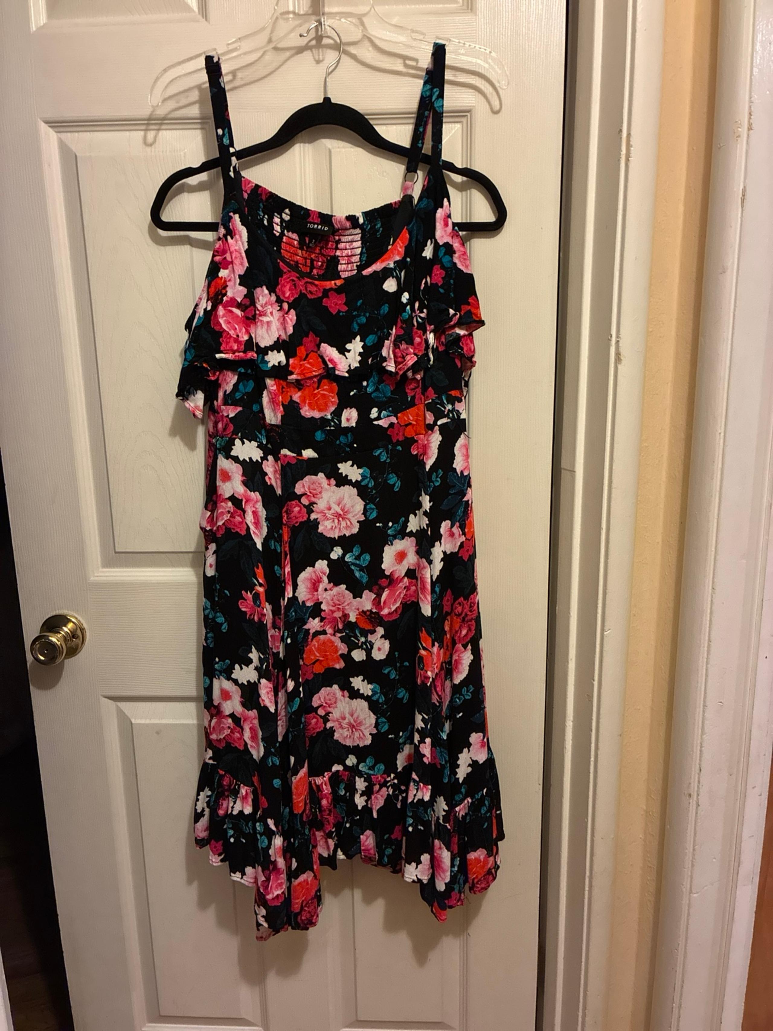 Torrid cold shoulder dress