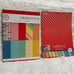 Cardstock COLORBOK primary geometric 80-sheets of scrapbooking, crafts cards
