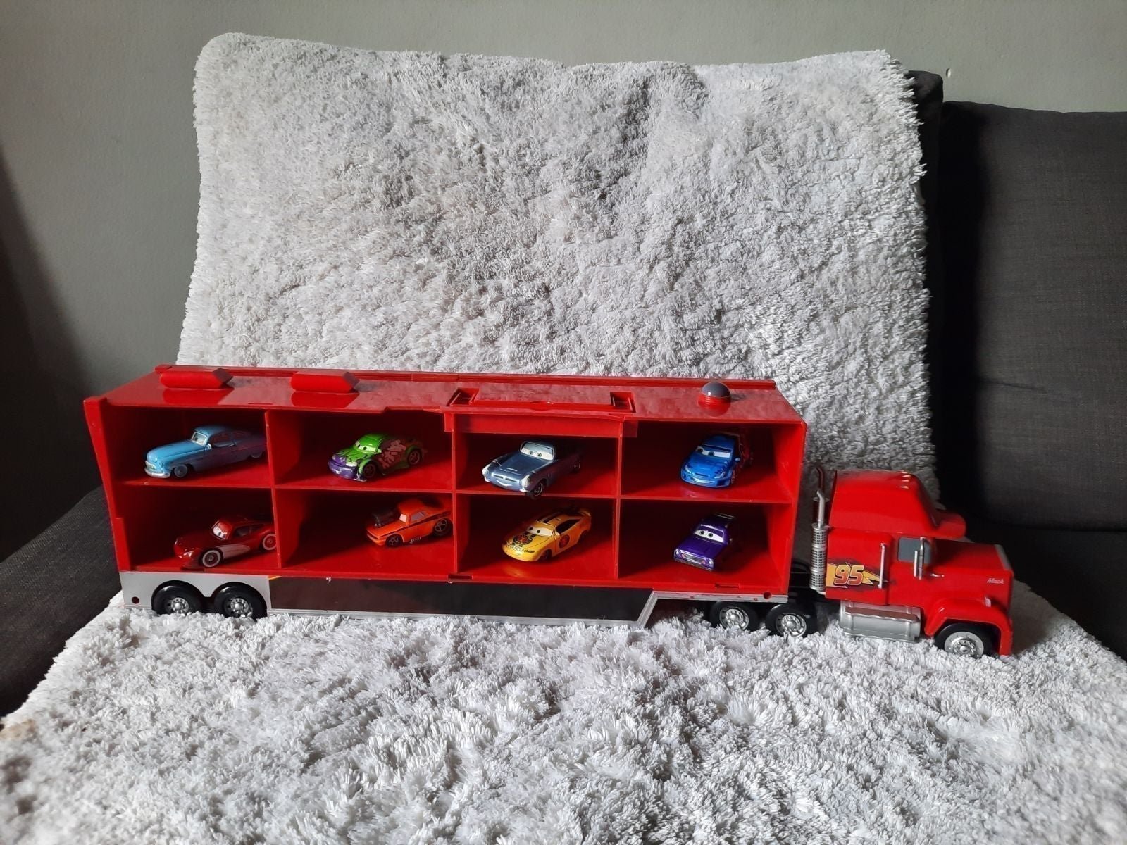 Disney Pixar Semi Trucks with Cars