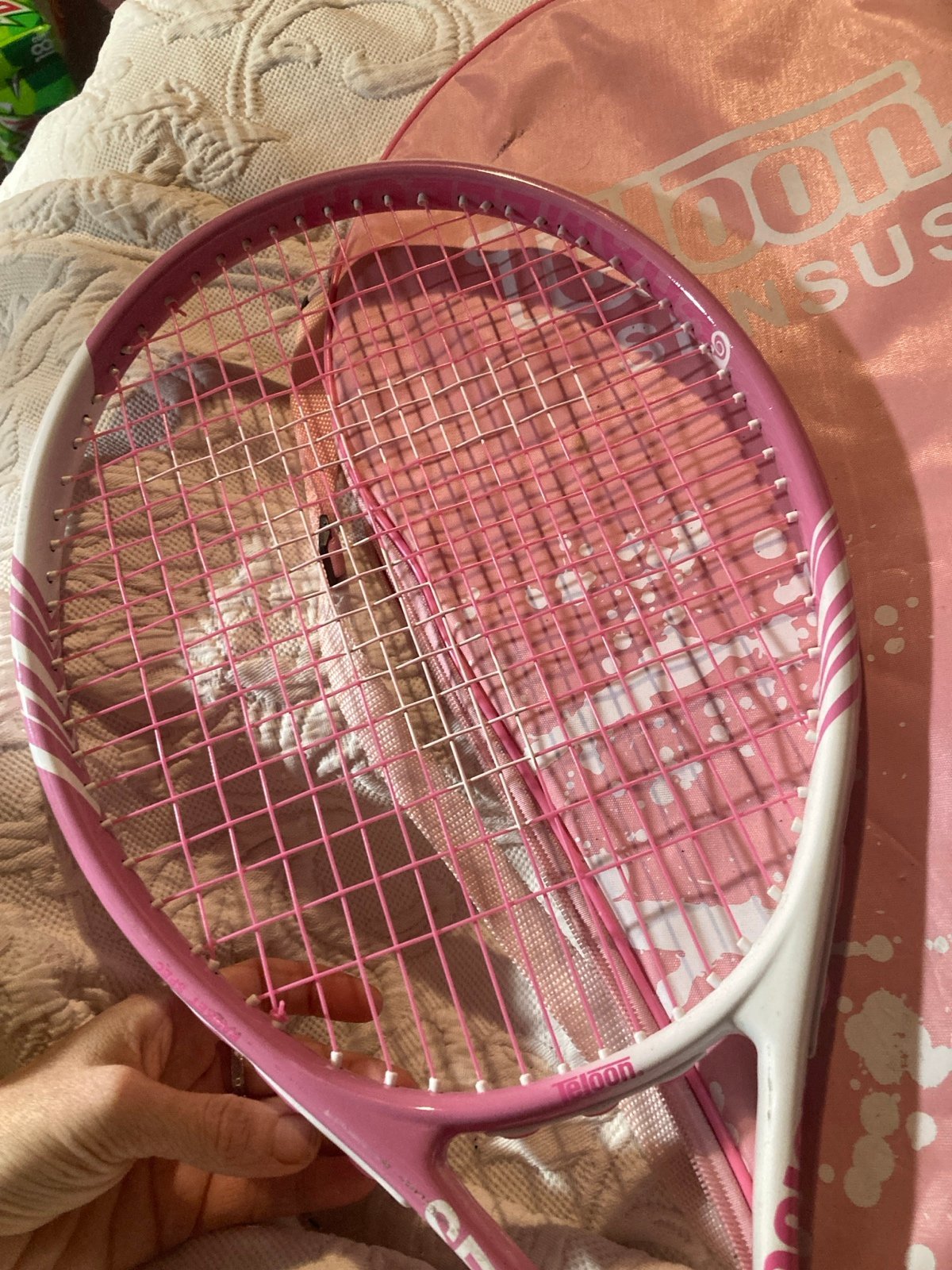 Teloon Sensus Series | Adult Tennis Racquet pink with matching case