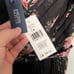 NWT Marchesa Notte Pleated Floral-Print Chiffon Dress