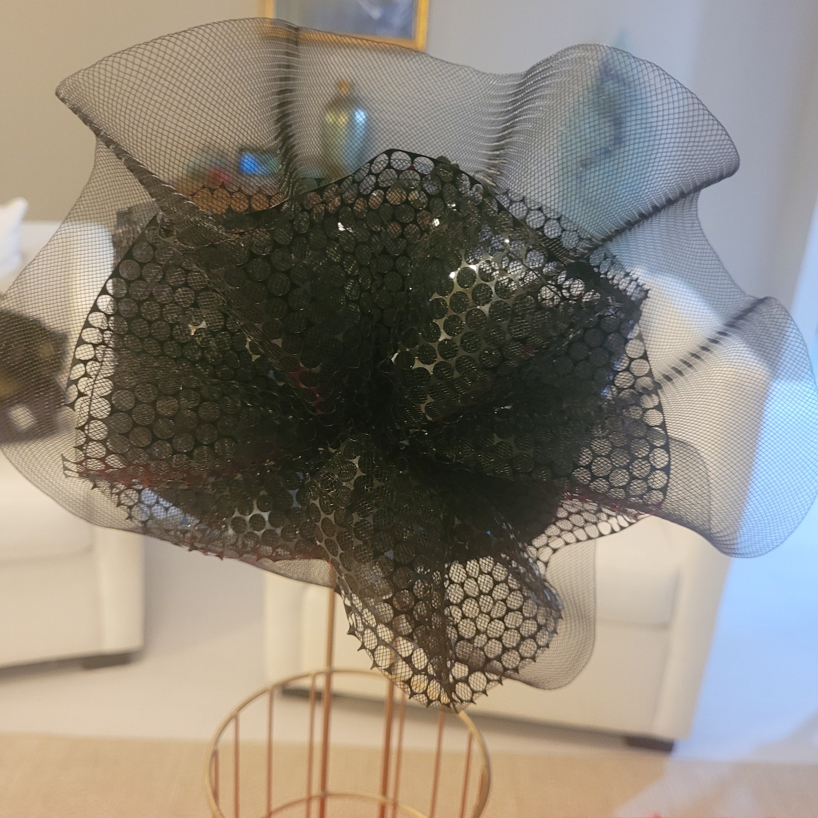 New Vintage style Black Pillbox Church/ Dress/ Special Occasion Hat
