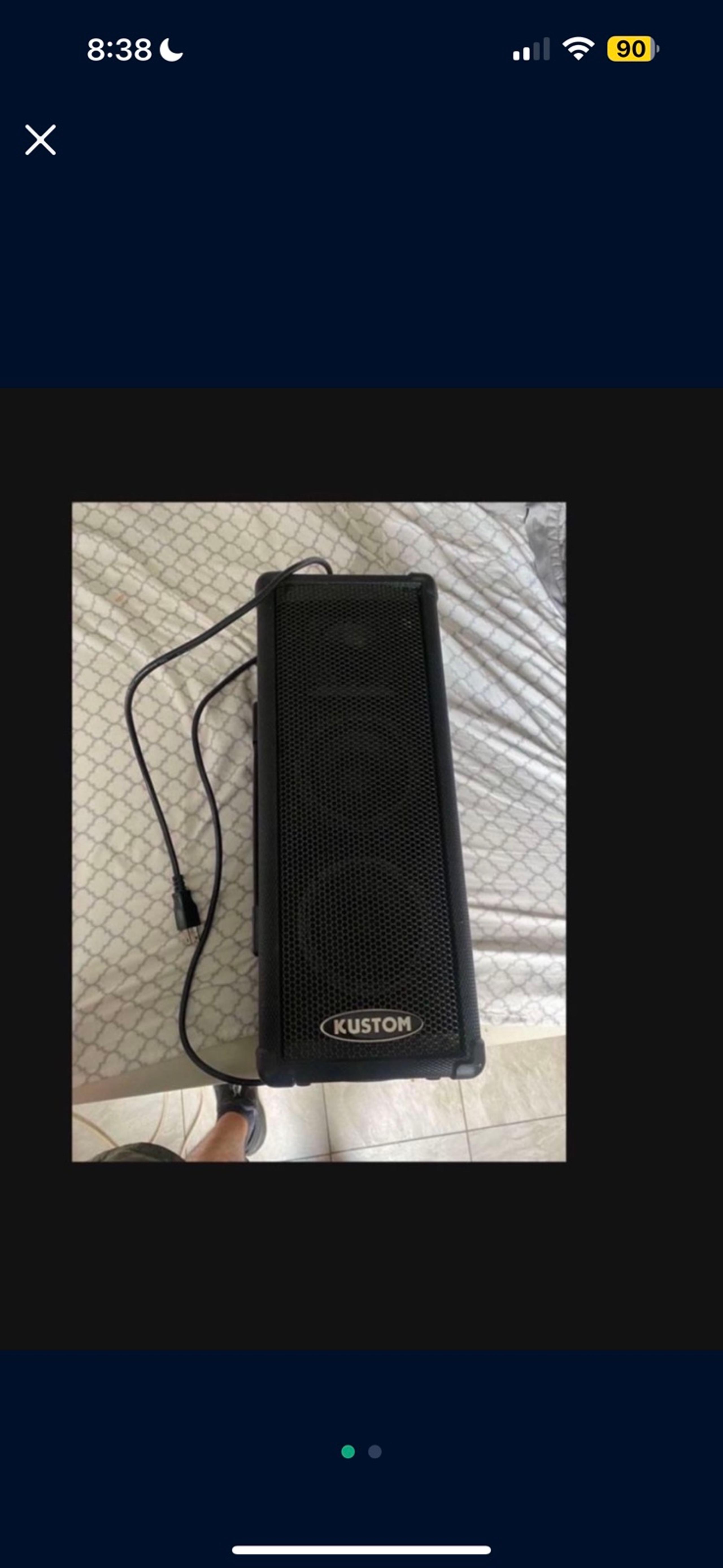 Loud speaker for sale in nyc . Only going for 80 dollars