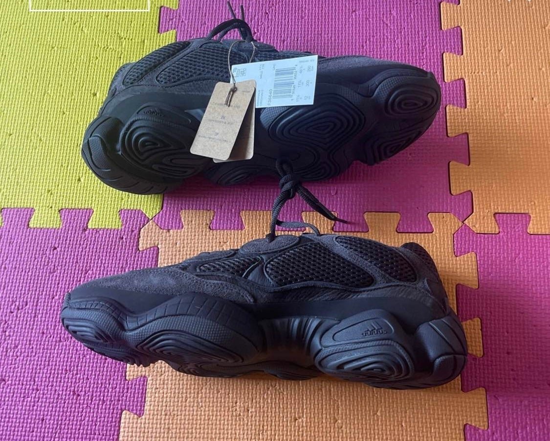 Yeezy Adidas 500 in Utility Black