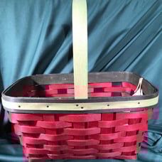 Longaberger STRAWBERRY Spring Basket