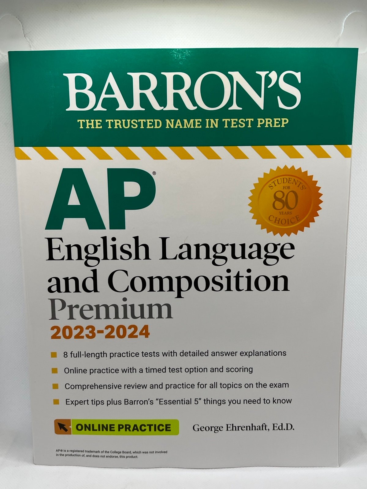 AP English Language and Composition Premium 2023-2024 Test Prep Guide