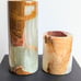 Lot of 2 Marble Onyx Candle Tea Light Holders