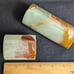 Lot of 2 Marble Onyx Candle Tea Light Holders