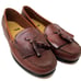 GH Bass Jackie Womens Brown Leather Kilted Tasseled Moc Toe Loafers Size US 7 W