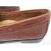 GH Bass Jackie Womens Brown Leather Kilted Tasseled Moc Toe Loafers Size US 7 W