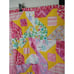 Unicorn Rainbow Flowers Heart Quilted Girls Lap Quilt Size 37.5 X 41