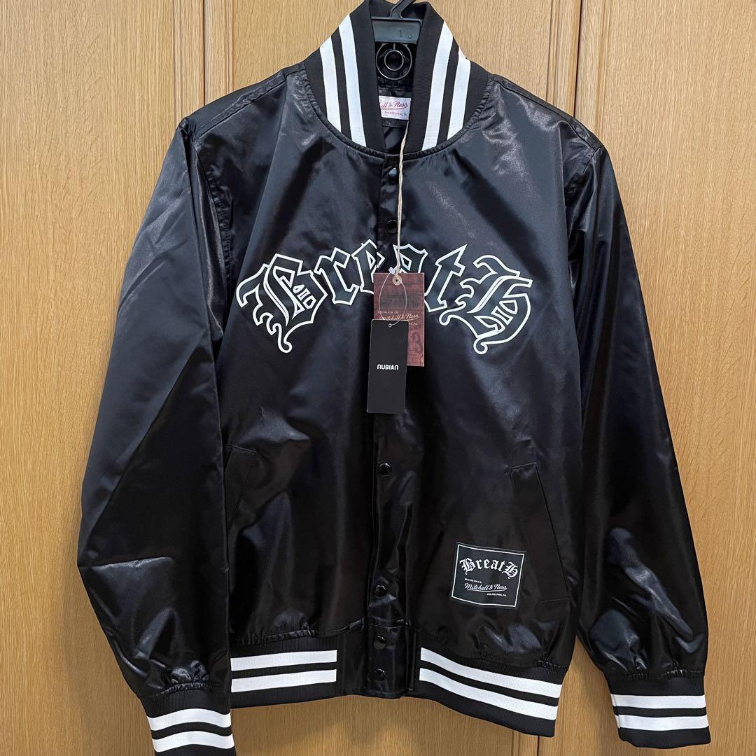【New】BREATH Breath BADHOP SATIN JACKET M