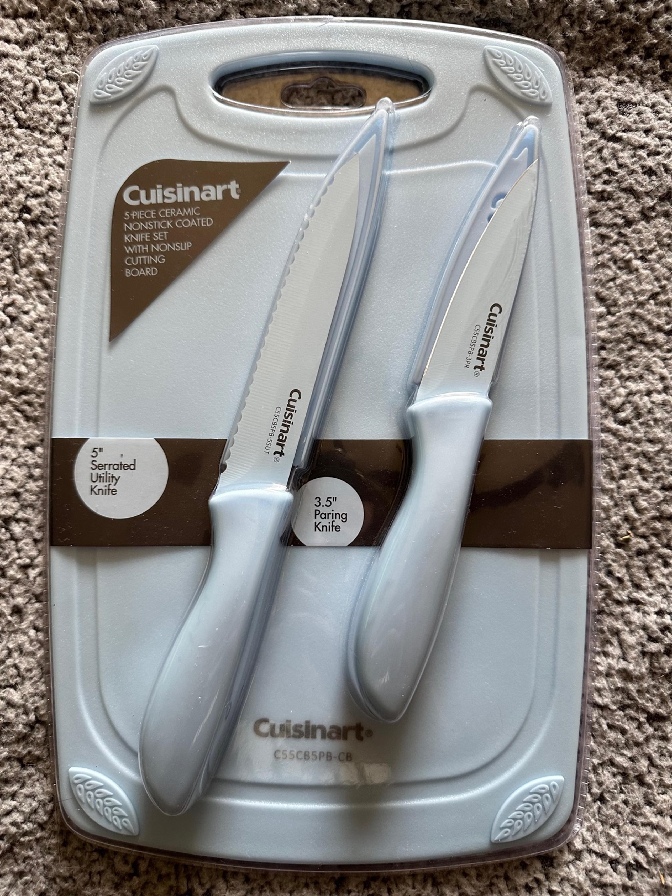 5-pc. Knife Set baby blue - Cuisinart