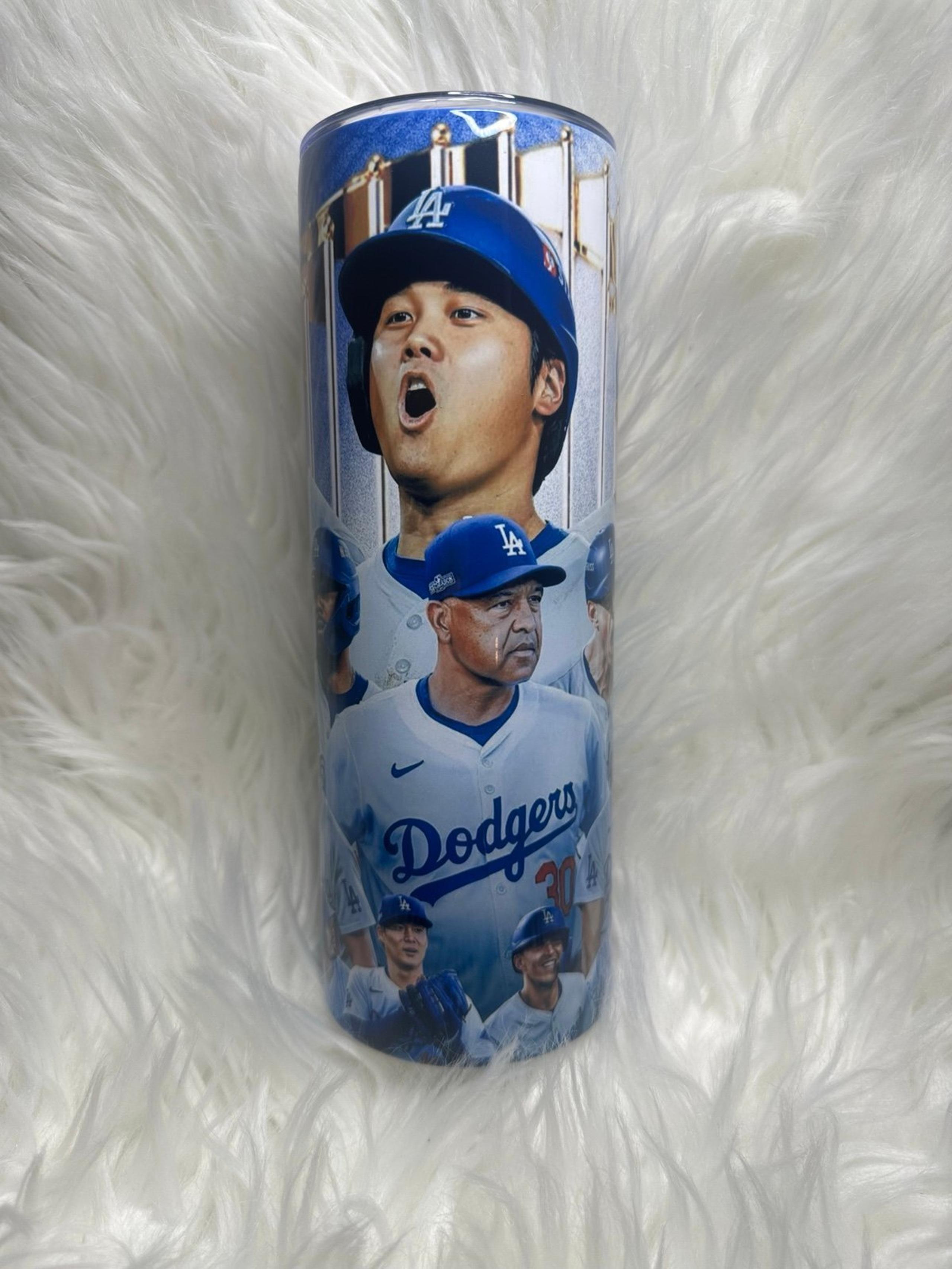 LA DODGERS 20OZ STAINLEES STEEL INSULATED TUMBLER WORLD SERIES CHAMPIONS 2024