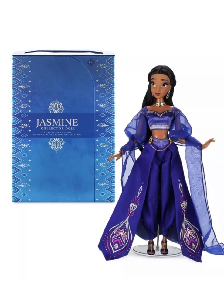 disneyJasmine Limited Edition Doll Jasmine Aladdin 30th Anniversary New In Box