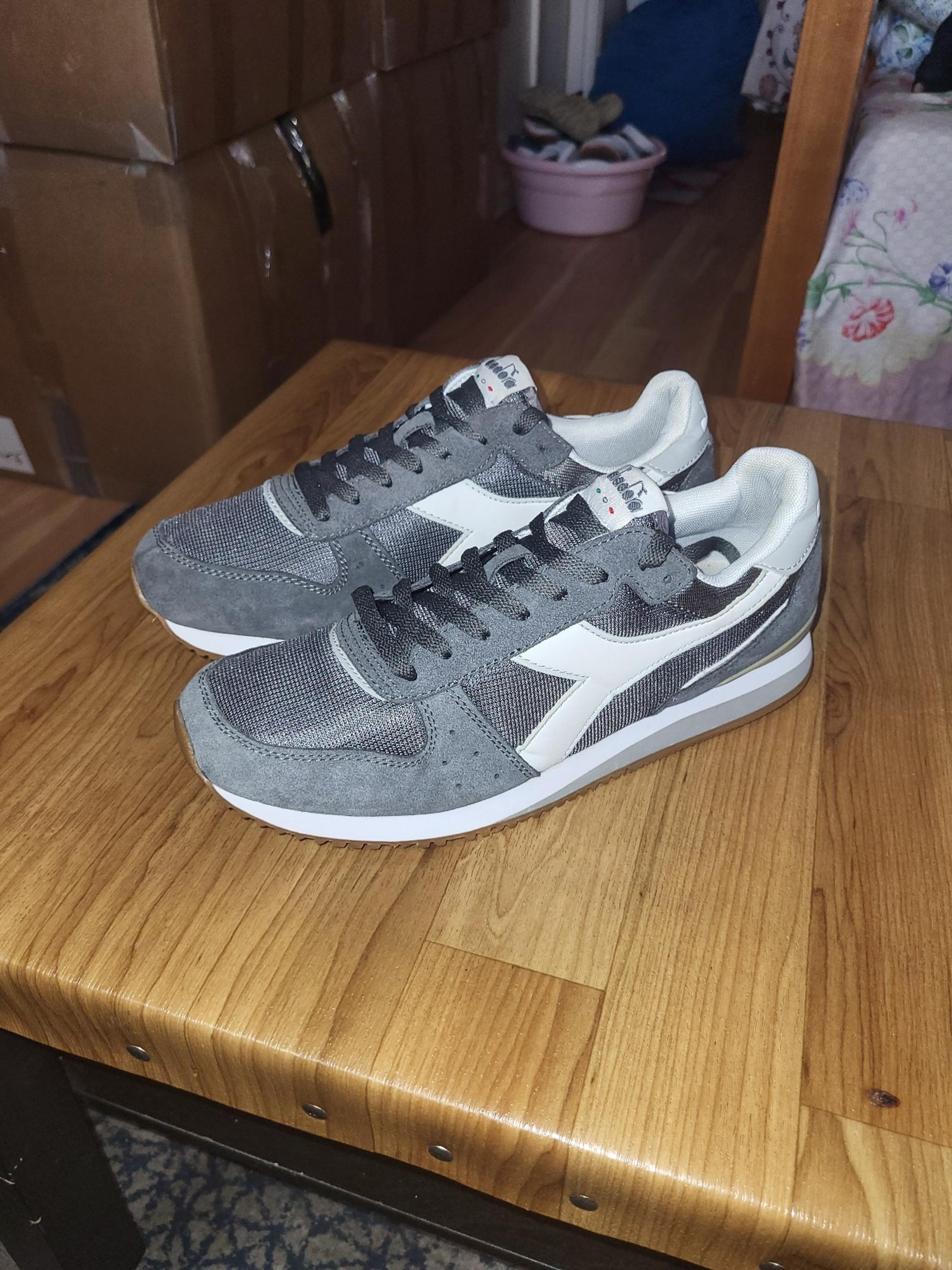 Diadora Grey Sneakers Shoes US Men's Size 9.5M