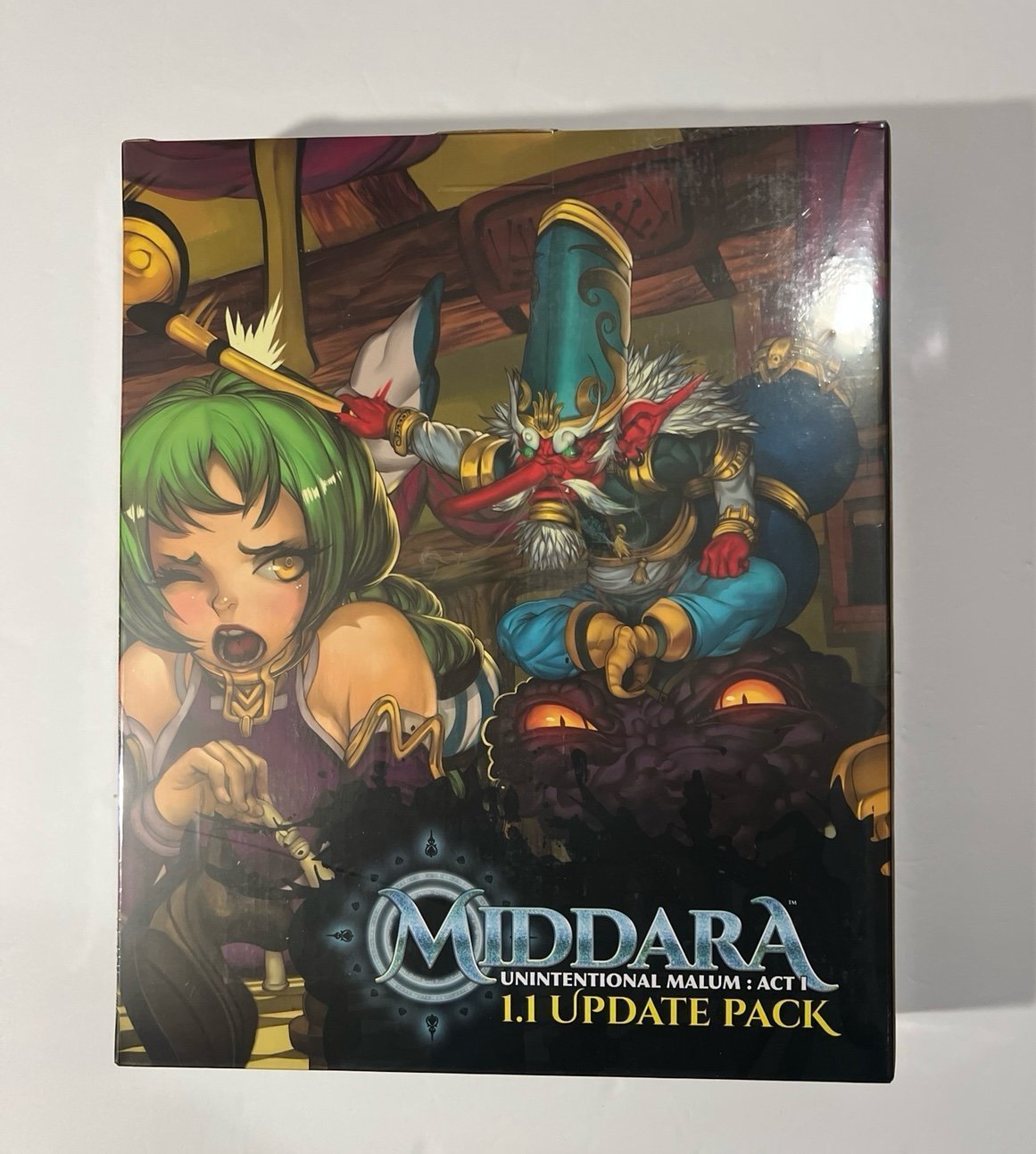 Middara Unintentional Malum Act 1 - 1.1 Update pack Stay Sexy Board Game NEW