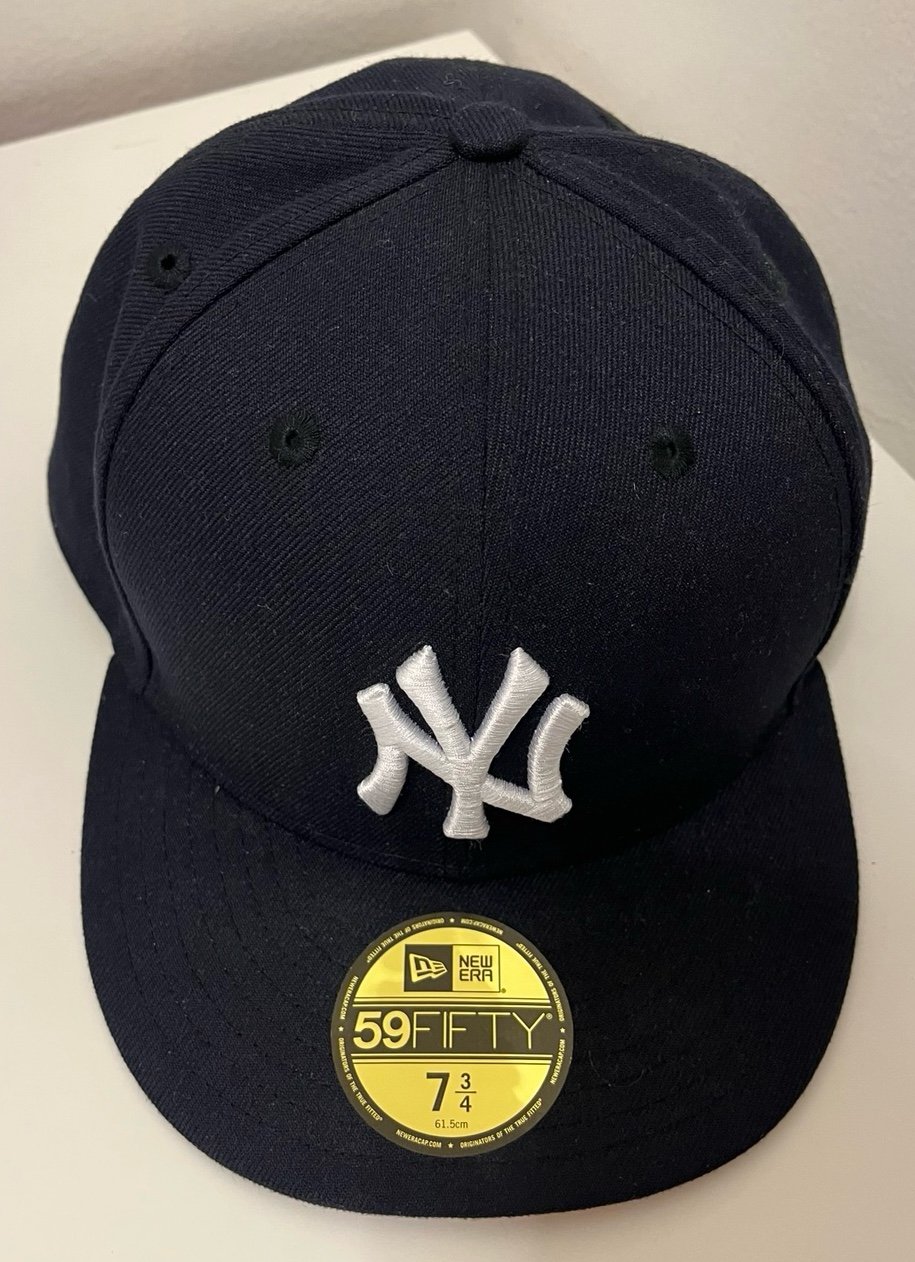 New Era 59Fifty Fitted Yankees 7 3/4 Navy/Peach