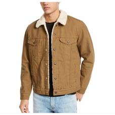 Levi's Sherpa Trucker Canvas Jacket 2XL
