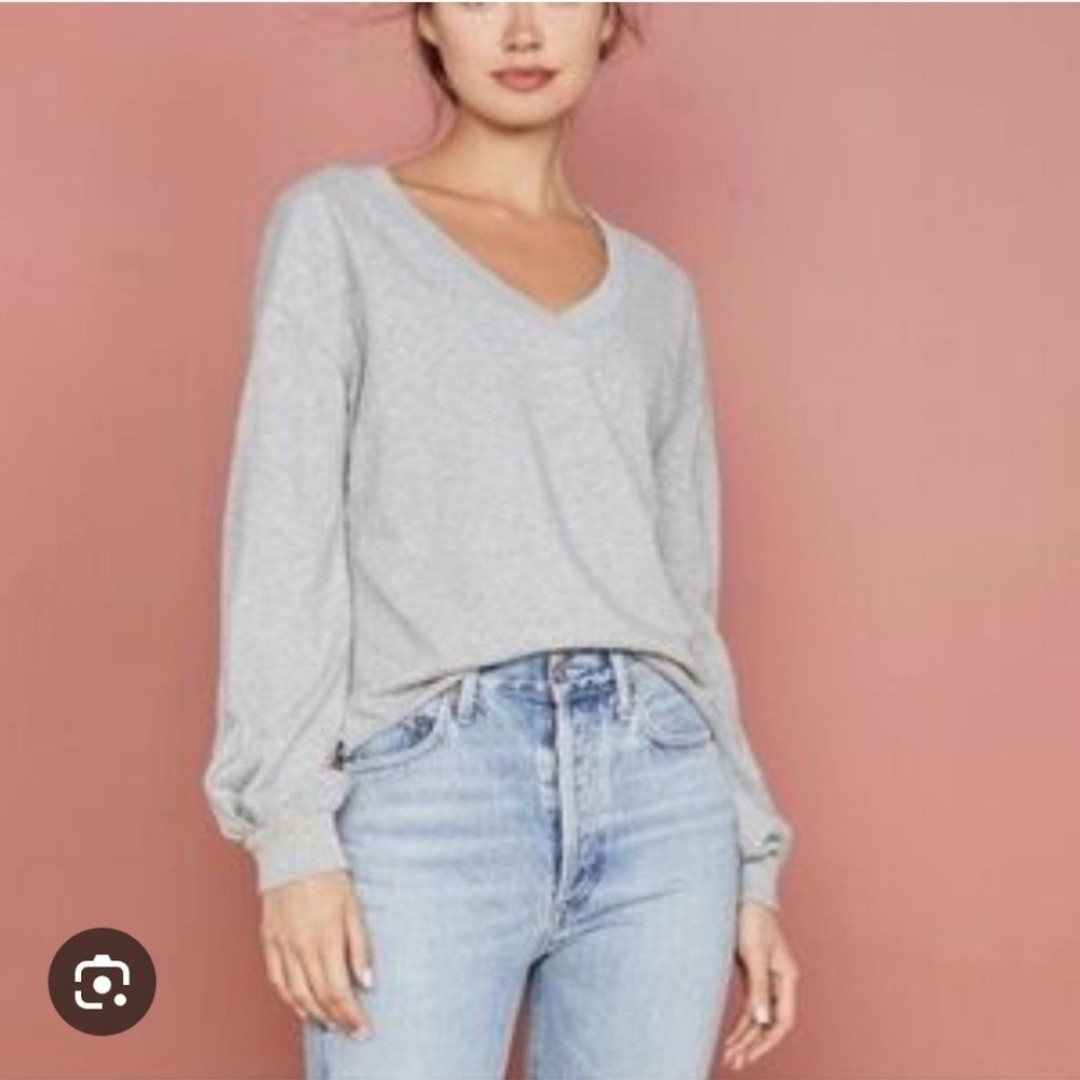 Nation LTD Olive Green Long Sleeve Tee S Small