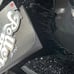 NEW ZARA Sz 10 glitter black roller skates Derby