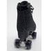 NEW ZARA Sz 10 glitter black roller skates Derby