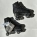 NEW ZARA Sz 10 glitter black roller skates Derby