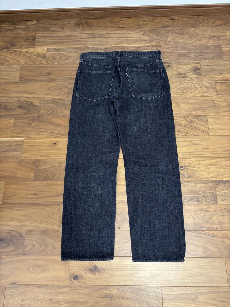 ovy Japan Black Washed Denim Pants