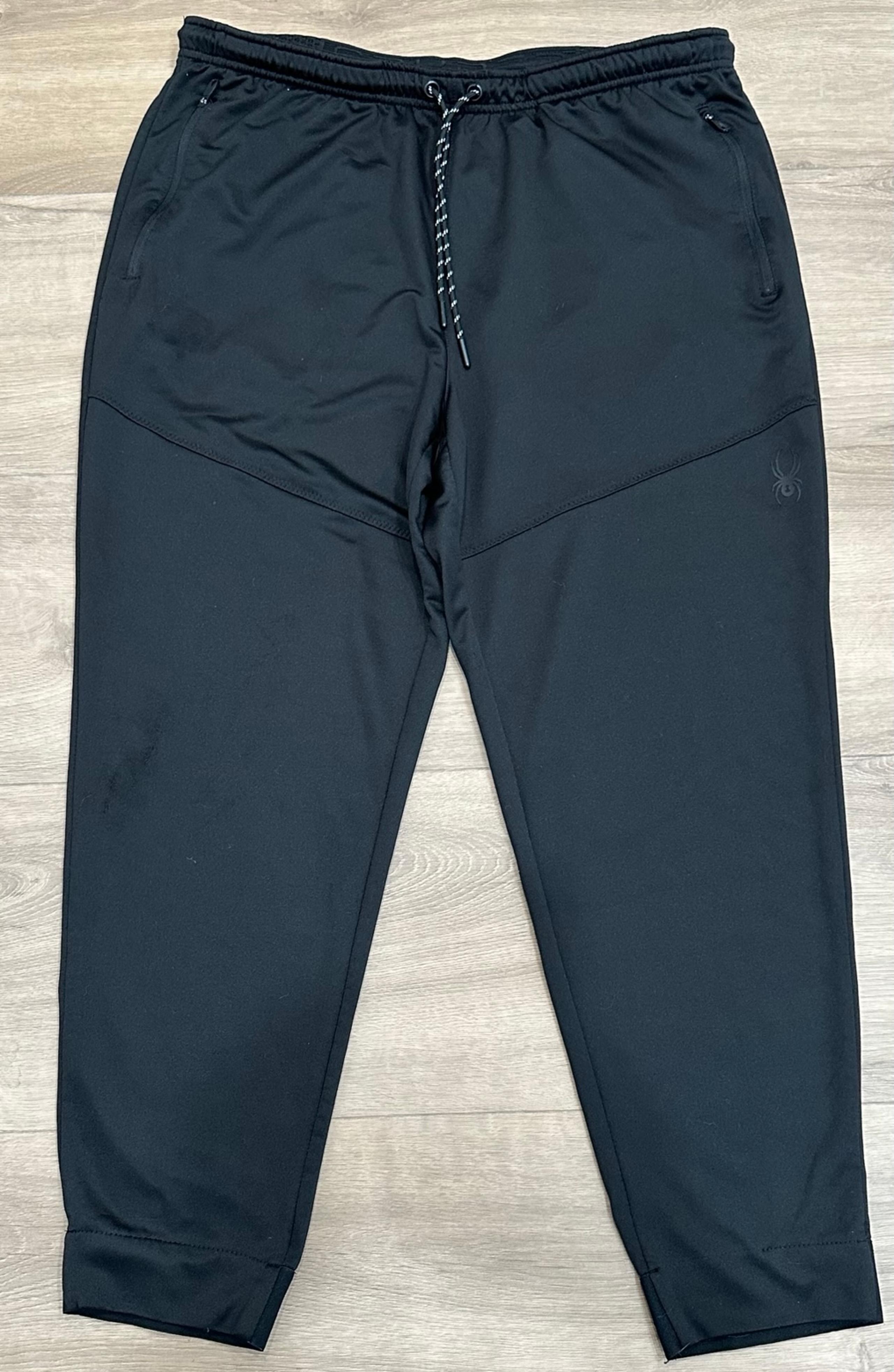 Active Men’s Black joggers, side pockets , XLarge - Spyder