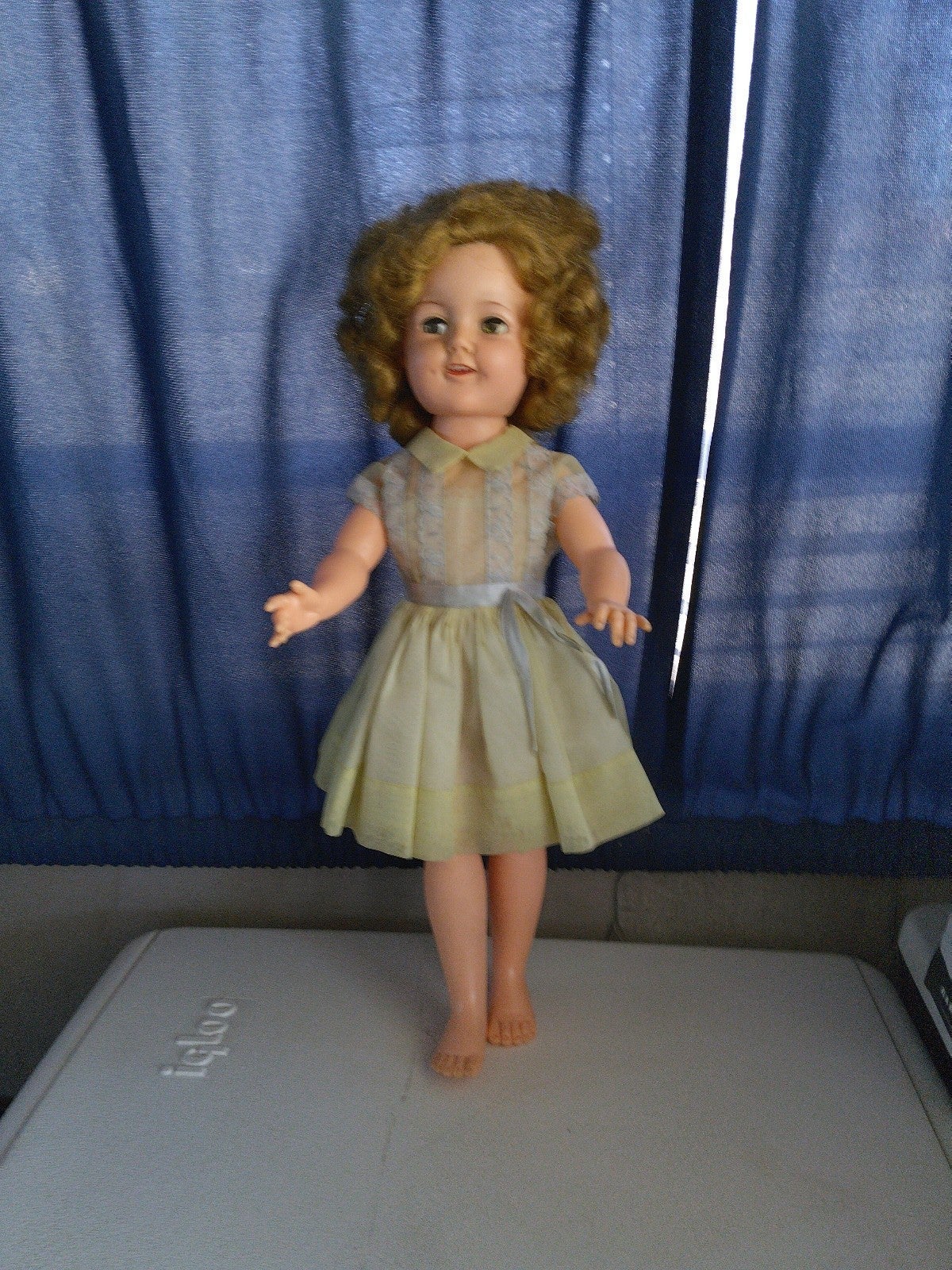 Vintage 50s Ideal Shirley Temple Doll ST - 19 - 1 Flirty Eyes Rare