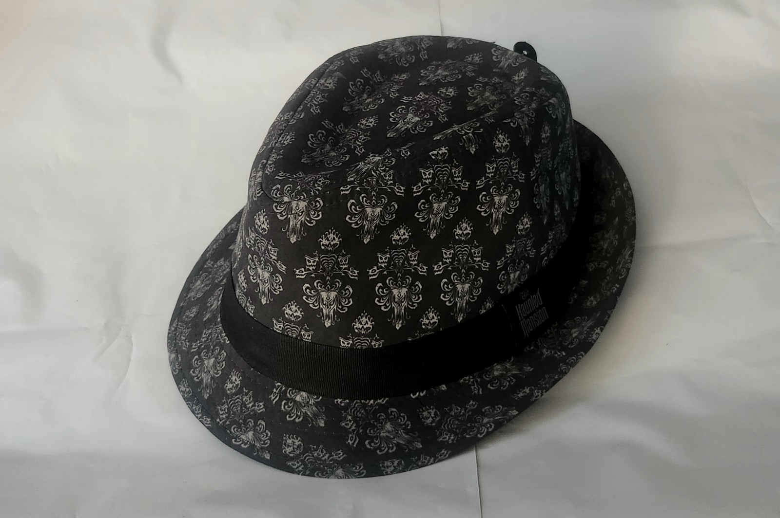 Disney Parks HAUNTED MANSION Fedora Hat Wallpaper Halloween 2020 Version 59cm