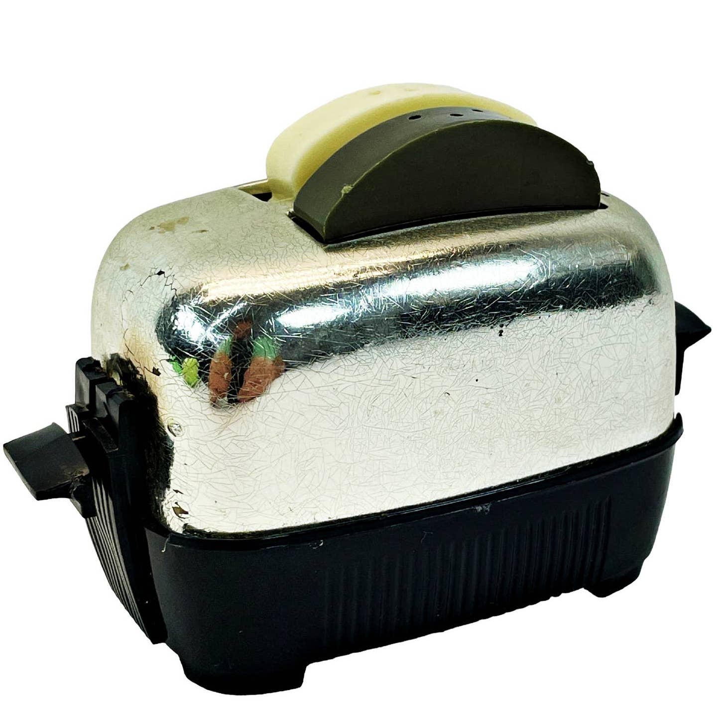 Vintage Novelty Pop-Up Toast Toaster Salt & Pepper Shakers Made in USA Vintage Novelty Pop-Up Toast Toaster Salt & Pepper Shakers Made in USA