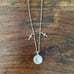 M Jewelers Three Medal Sterling Silver Our Lady of Guadelupe Necklace New in Box