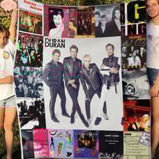 Duran Duran Fleece Blanket 40x30