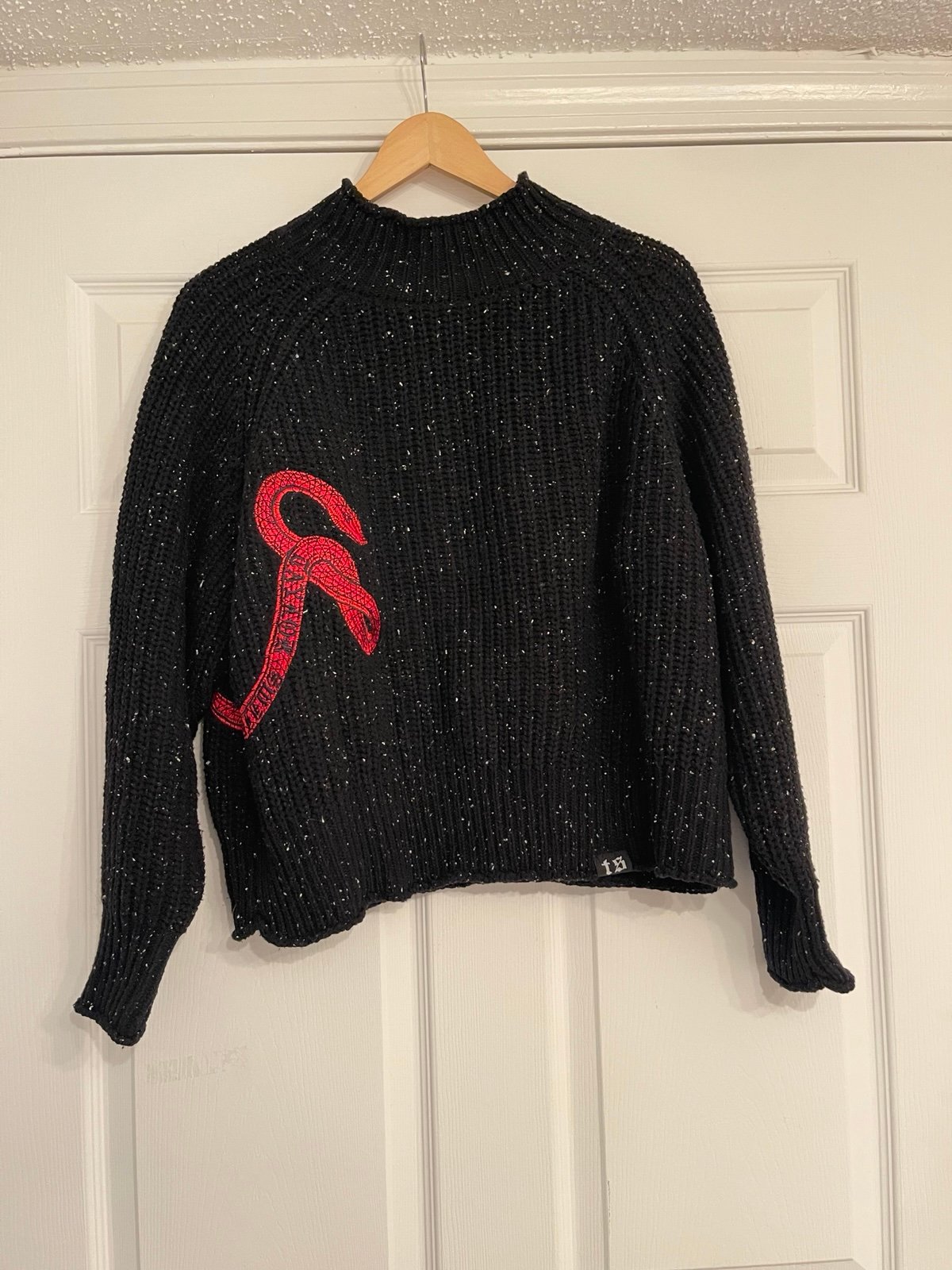 Reputation Knit Sweater, New Xmas Rep Mockneck