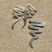Vintage Sterling Silver TAXCO Mexico Earrings & Brooch Jewelry Set Swirl Zig Zag