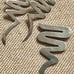 Vintage Sterling Silver TAXCO Mexico Earrings & Brooch Jewelry Set Swirl Zig Zag