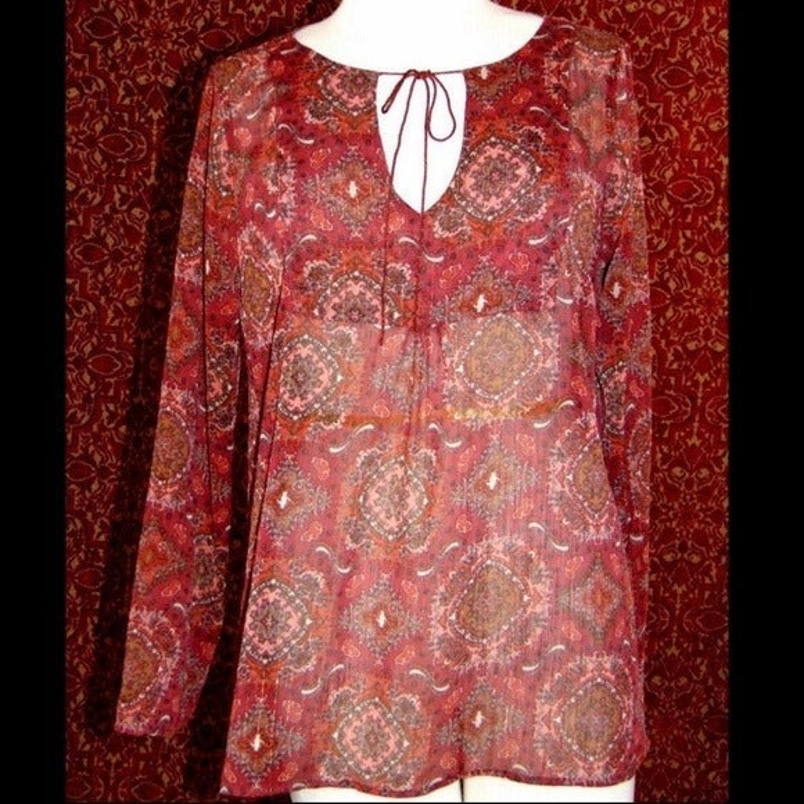 LIZ LANGE for TARGET Maternity blouse M