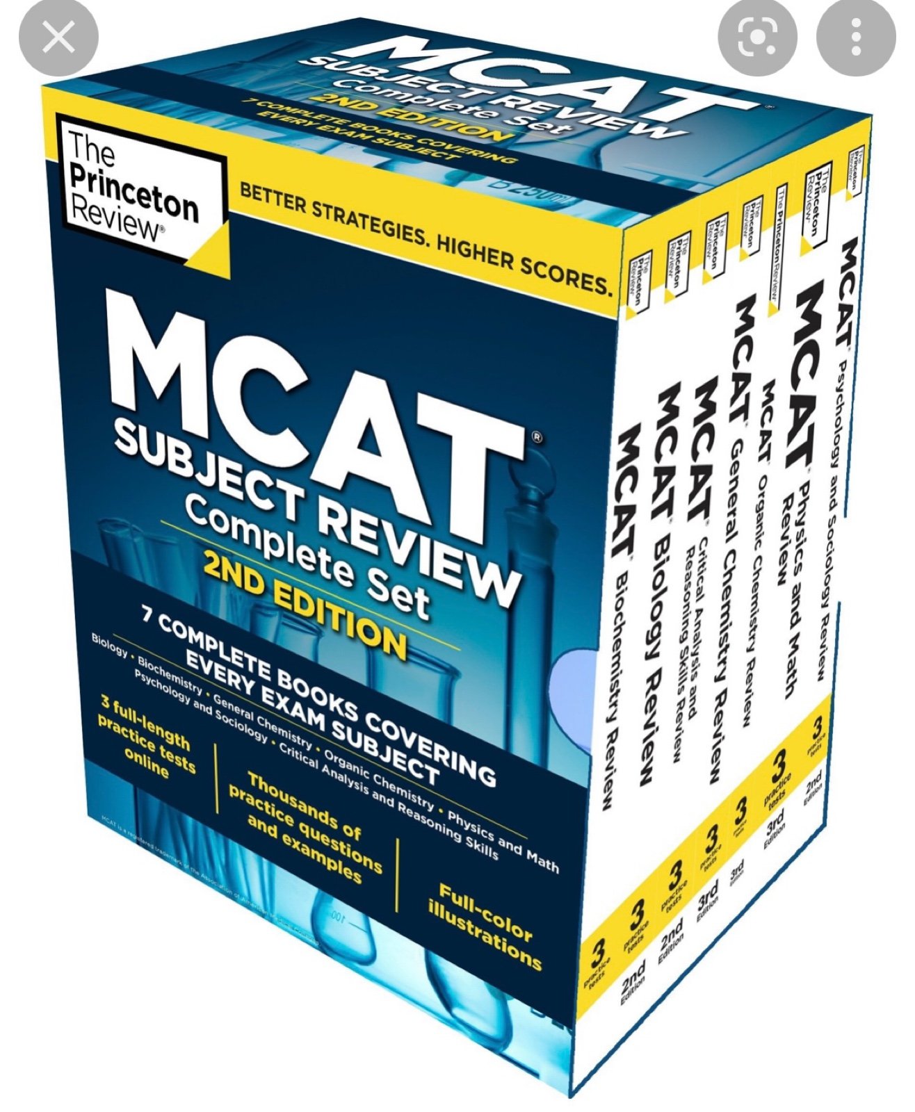 Princeton Review MCAT Books - 2nd Edition