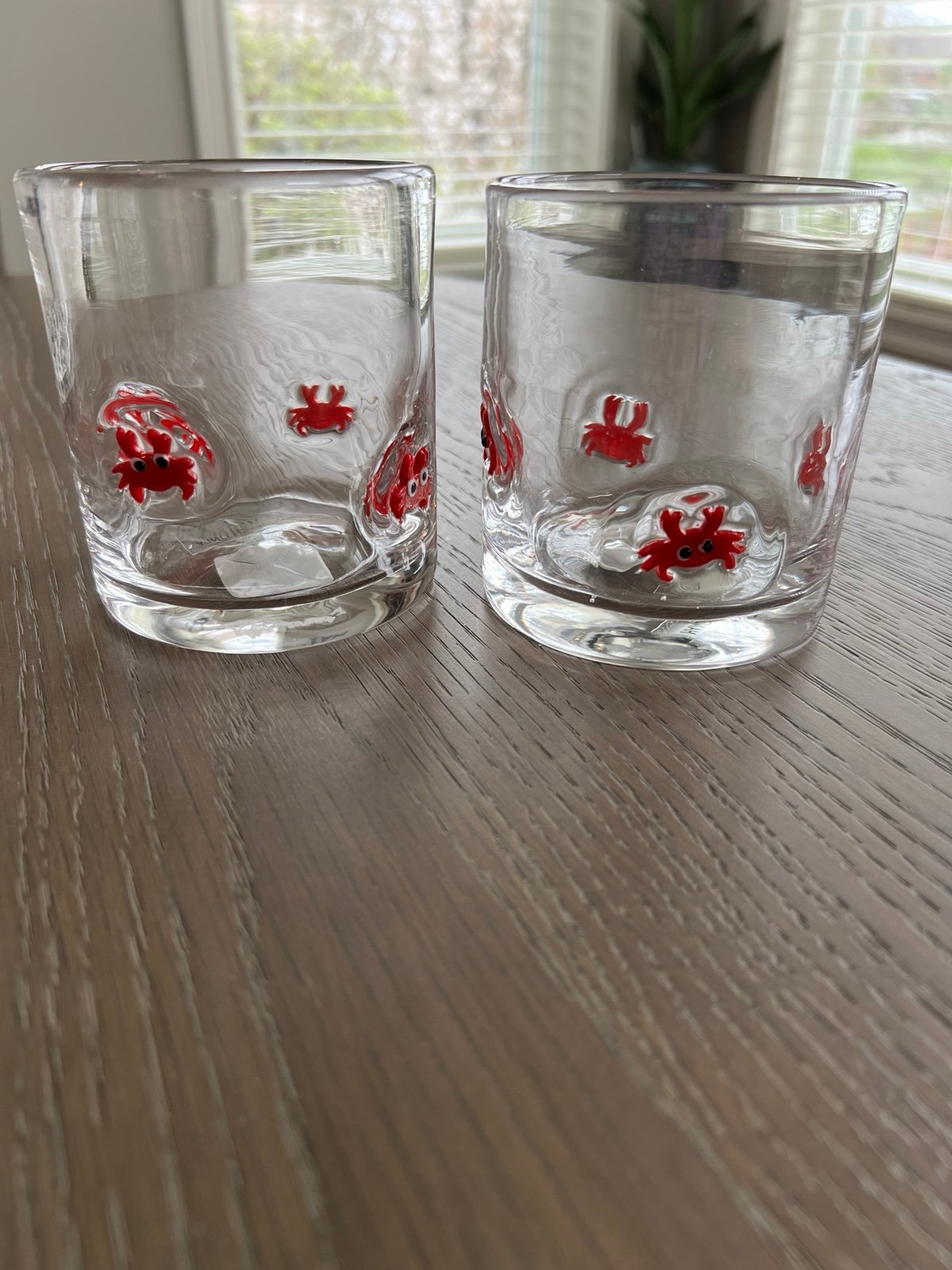 NWT Old Fashioned Crab Juice Glasses
