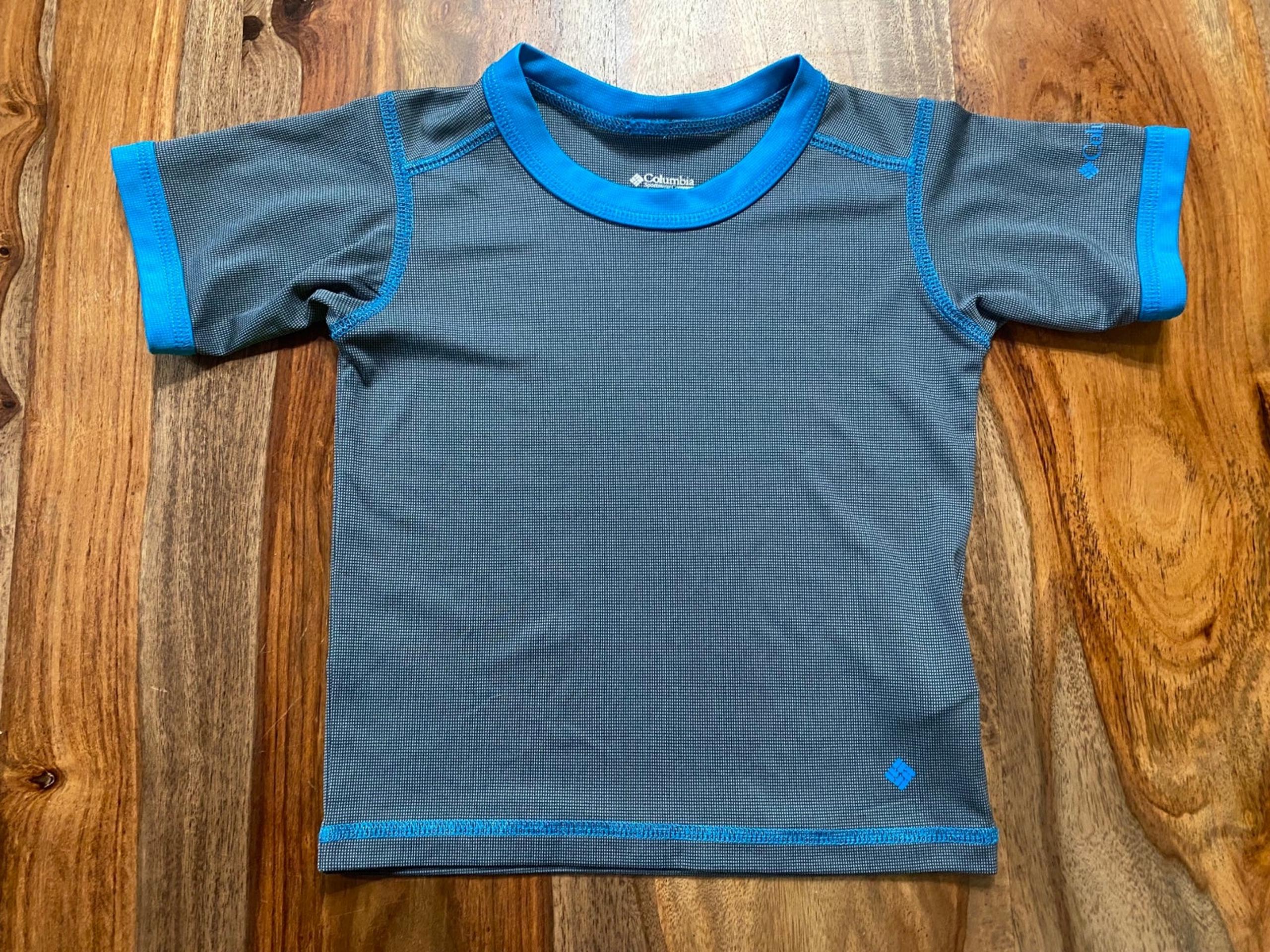 Like New Toddler COLUMBIA Baselayer Short Sleeve Shirt Top Size 3T