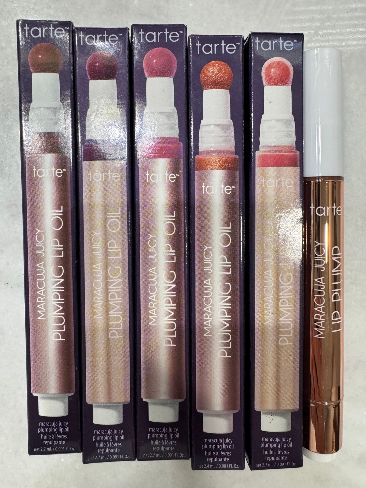 maracuja juicy plumping lip oil lot
