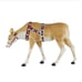 Holiday 4.5-ft Feeding Reindeer w/ LED Lights Christmas Decor