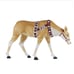 Holiday 4.5-ft Feeding Reindeer w/ LED Lights Christmas Decor