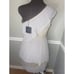 Ryu Pleated Asymmetrical Dress Womens M NWT Taupe Color Mod Cloth