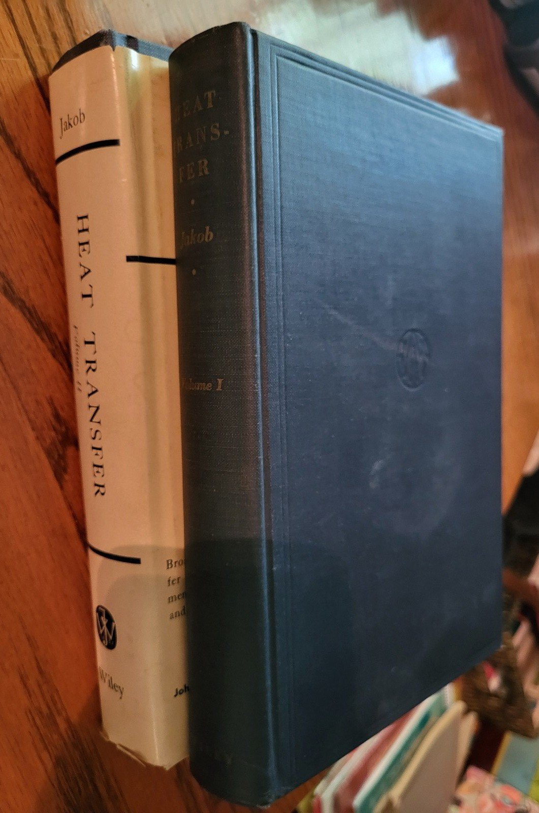 1950 Heat Transfer Vol 1 & 2 HC Max Jakob