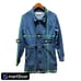 Reformation Sedgwick Denim Dress Long Sleeve SZ 12 Line Dancing Western Cowgirl