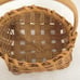 Hand Crafted Baskets (2)(One 10.25 T x 5 W x 4 D) (One 6.75 T x 5 W x 3 D)