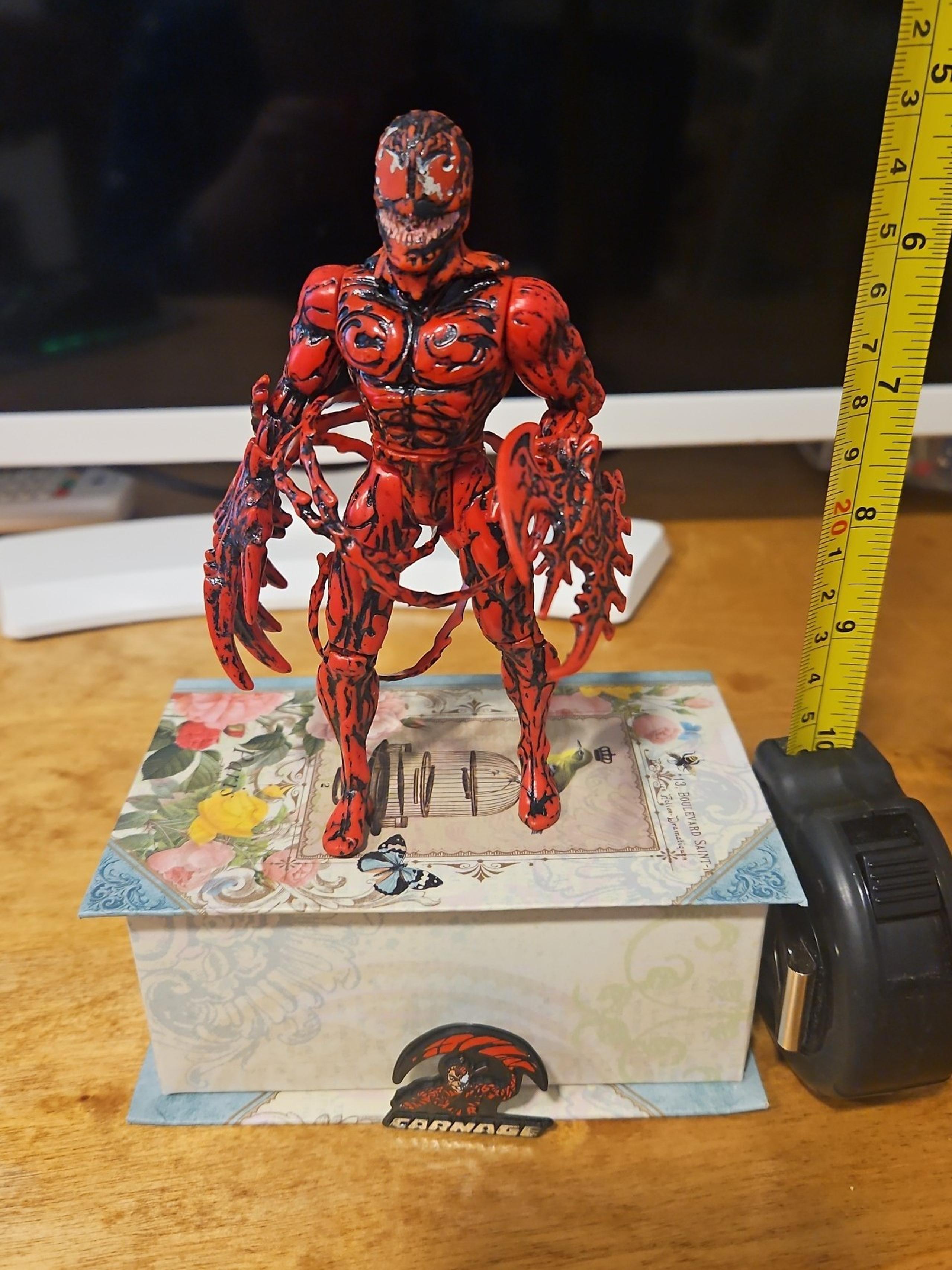 ToyBiz Marvel Carnage Unleashed Spider-Man Animated Series 5" Action Figure 1995